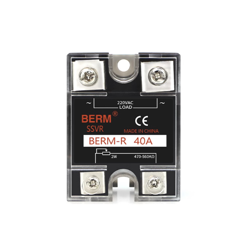 SSVR-25/40/60VA Single Phase Solid State Relay Voltage Regulator Potentiometer