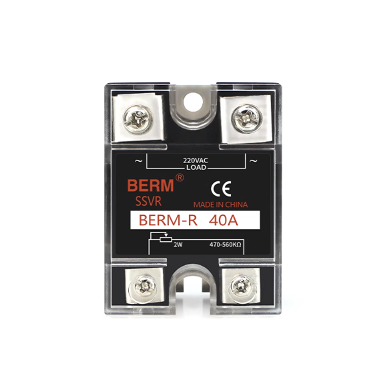SSVR-25/40/60VA Single Phase Solid State Relay Voltage Regulator Potentiometer