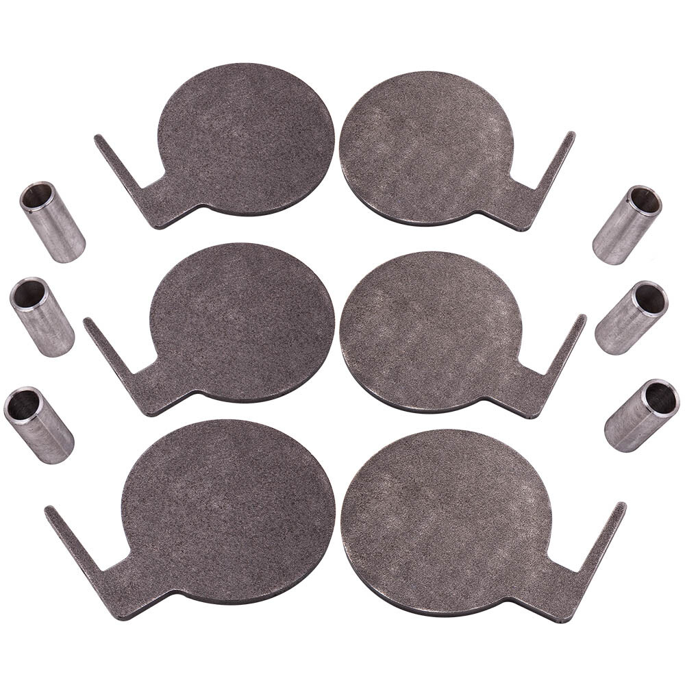 AR500 Steel Target Dueling Tree DIY Kit 6pc 6" x 3/8" Paddles with Tubes Brand