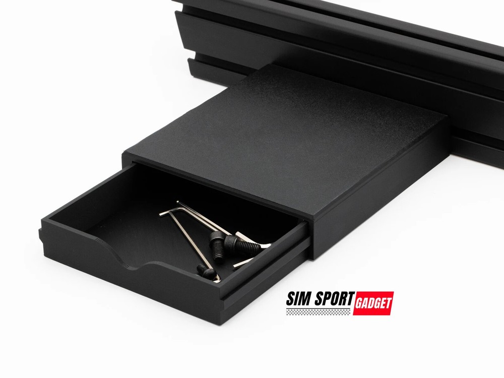 Mouse Pad With Storage for Sim Racing Rig | Flight Simulator