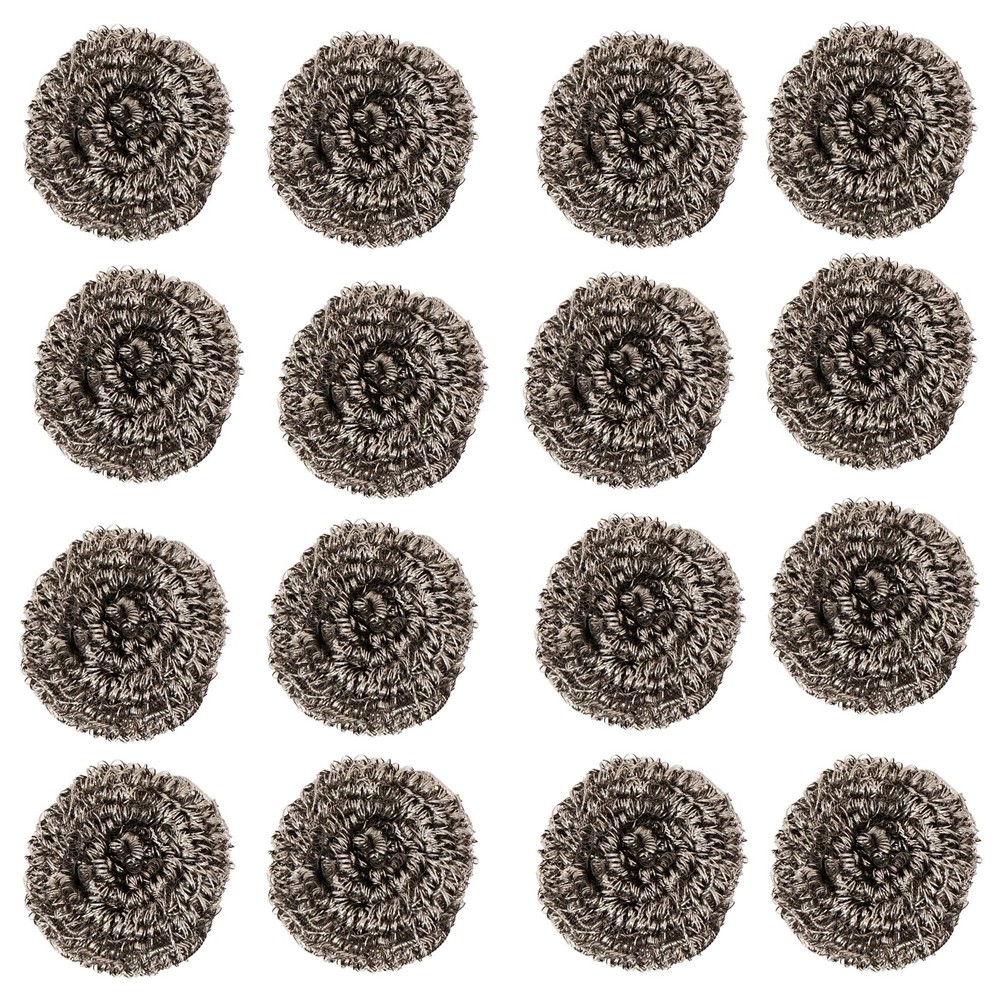 Stainless Steel Dish Pot Pan Scrubber (12 Pack, 35g), Splinter Free