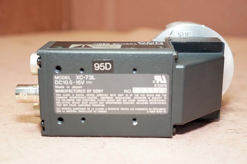 SONY XC-73L CCD VIDEO CAMERA MODULE