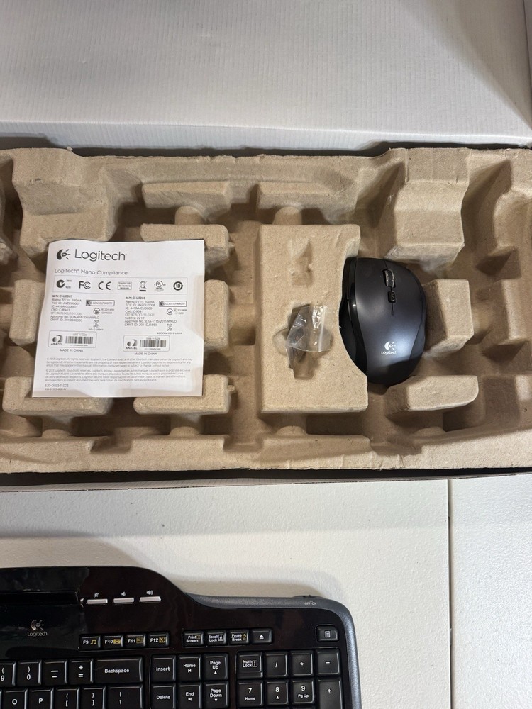 Logitech MK710 Wireless Keyboard Mouse Combo K710 M705 Unifying