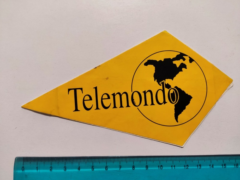 Remote Control Sticker Adhesive 80S Vintage Original
