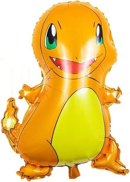 15 Pcs Balloons Pokemon Cartoon Foil Balloons for Kids Party Birthday Decor