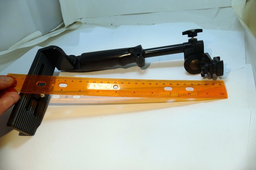 Siegelite Folding Camera Flash Bracket telescoping adjustable left hand