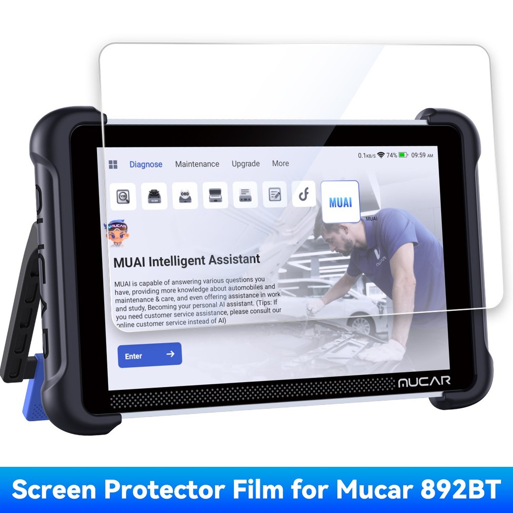 Mucar 892BT Screen Protector film Cover