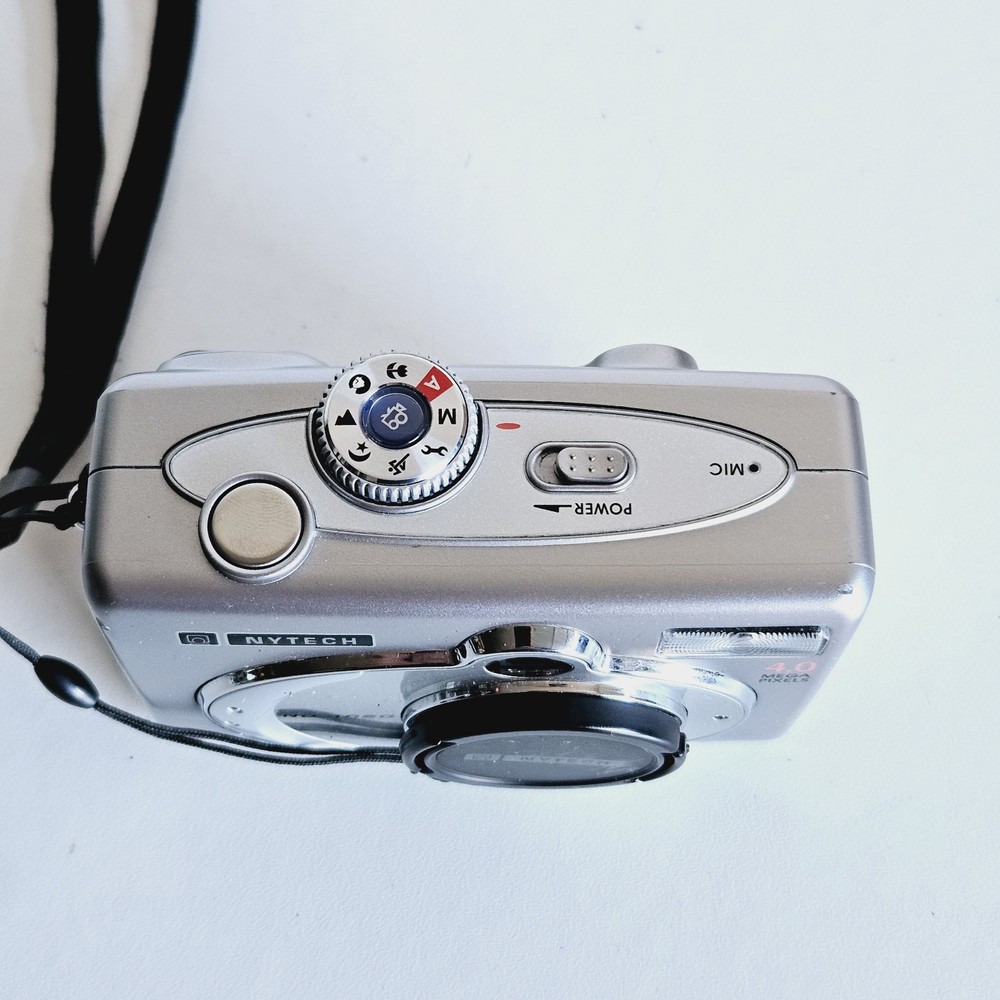 Nytech ND-4020 4.0MP Compact Digital Camera Silver Boxed Tested & Working