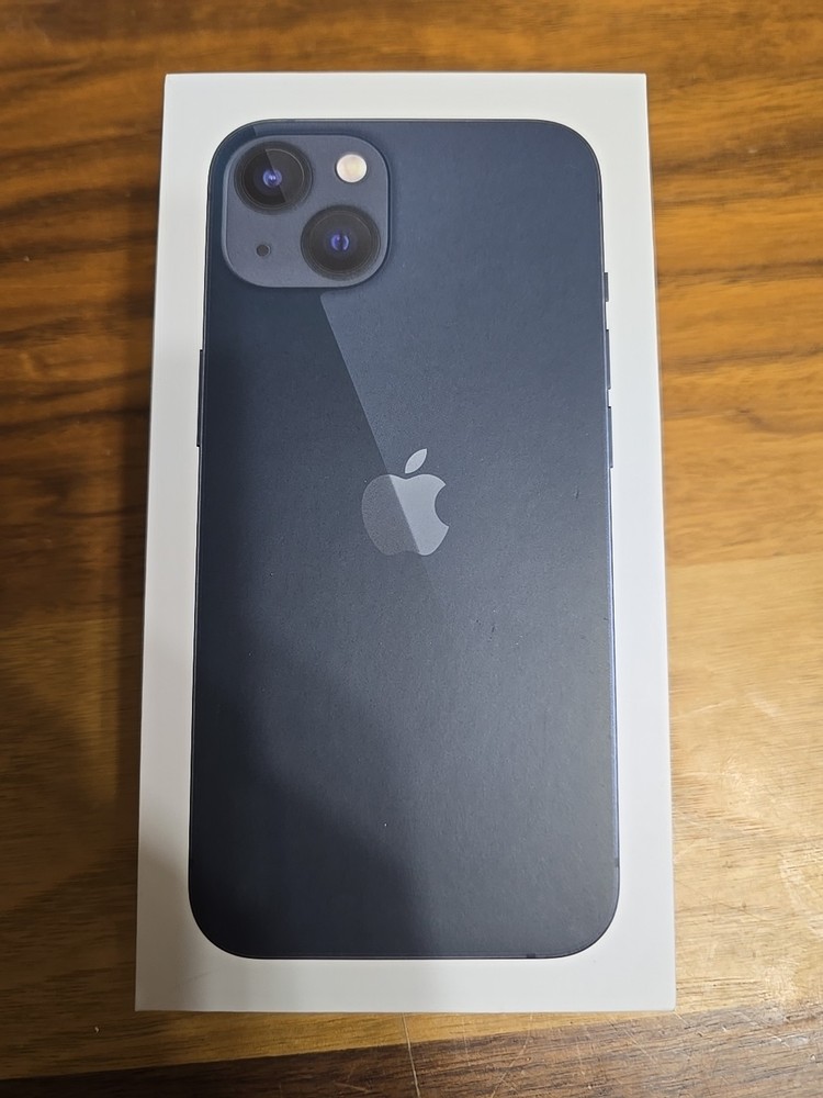 iPhone 13 Black Box Only Empty Box BLACK