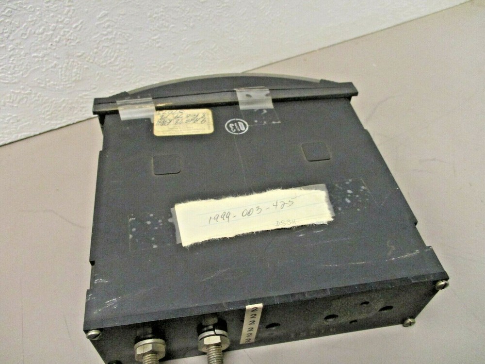 Westinghouse 13819 Opposing Range D-C Kiloamperes Panel Meter 8-0-8 Type HX-252