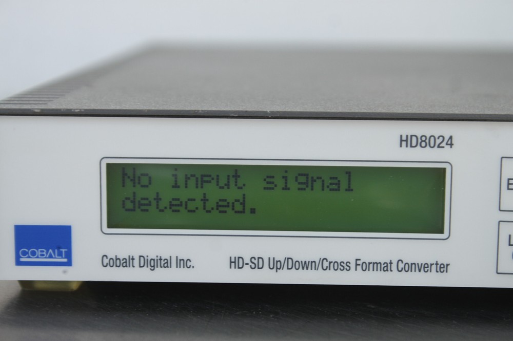 COBALT DIGITAL HD8024 HD-SD UP/DOWN/CROSS FORMAT CONVERTER