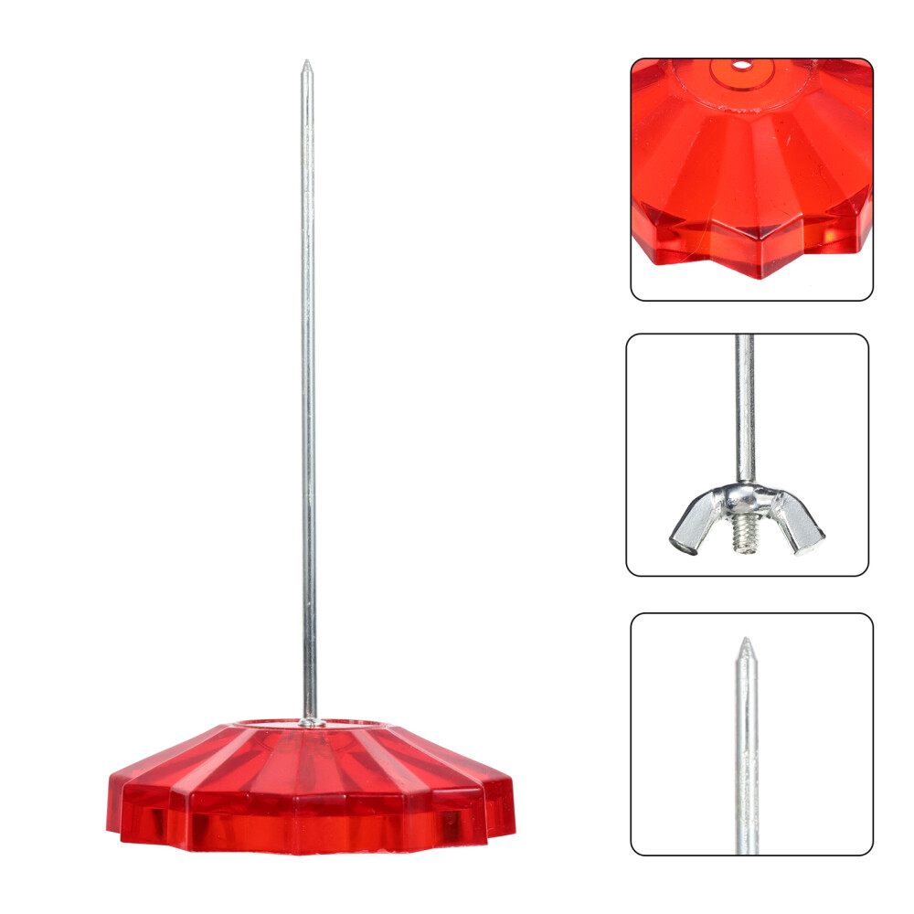 2PCS Message Memo Note Holder Spike Subpoena Fork Bill Desktop Stand Socket New