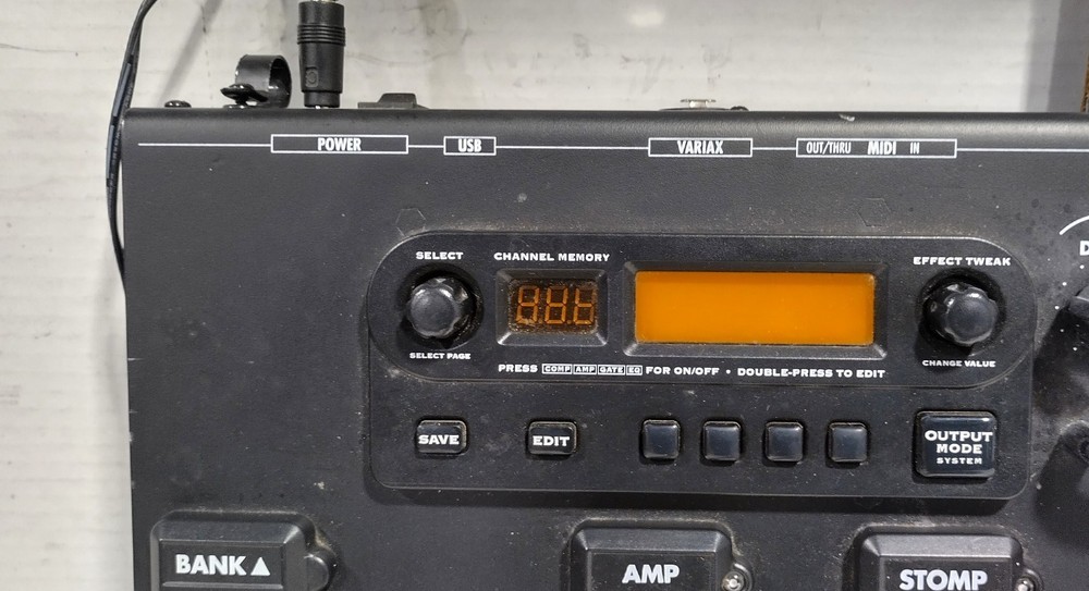 Line 6 Pod XT Live Electric Guitar Multi-Effects Processor & Amplifier Modeler