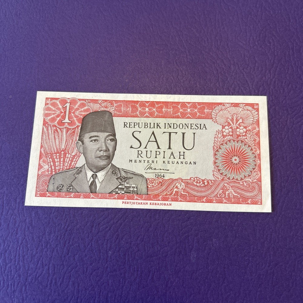Indonesia- 1 Rupiah- 1964