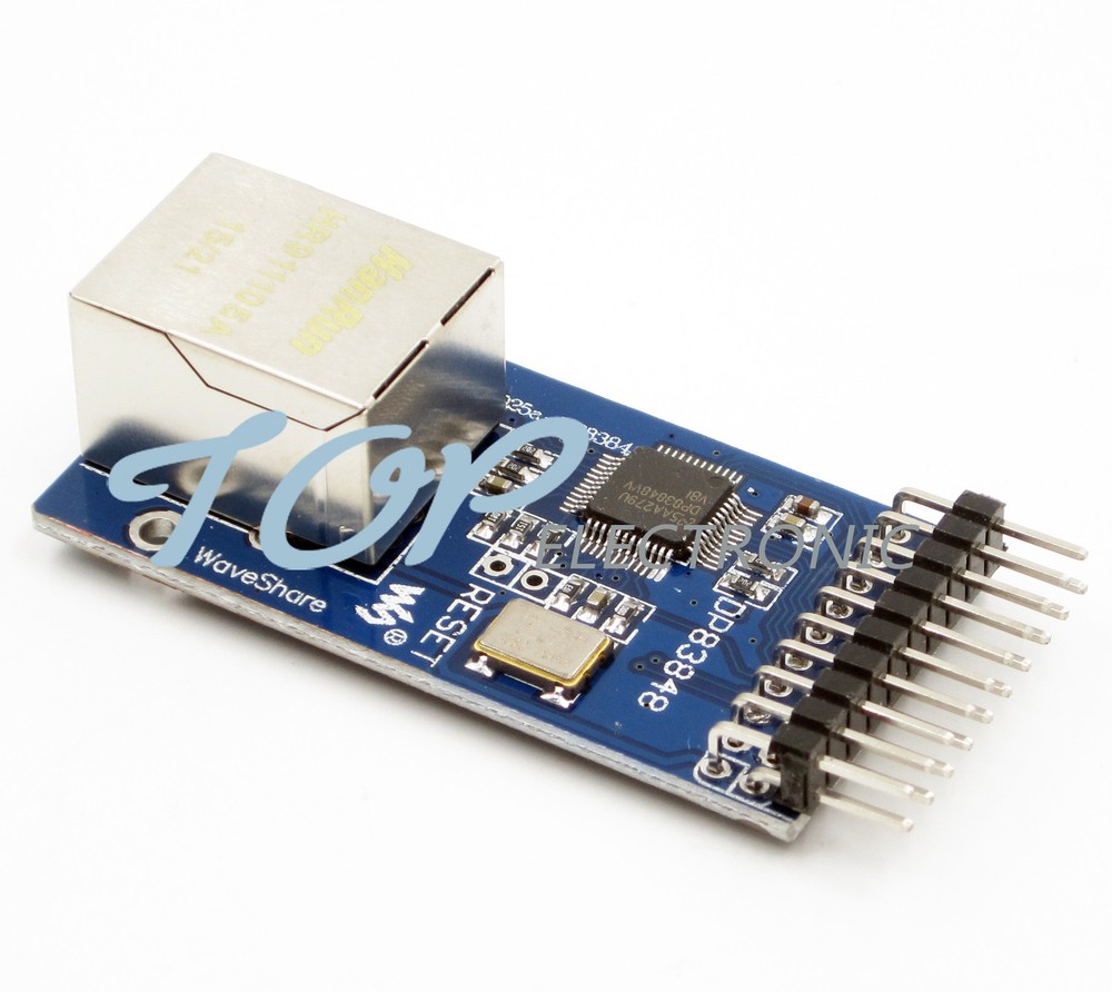 2PC DP83848 Ethernet Physical Transceiver RJ45 connector control interface Board