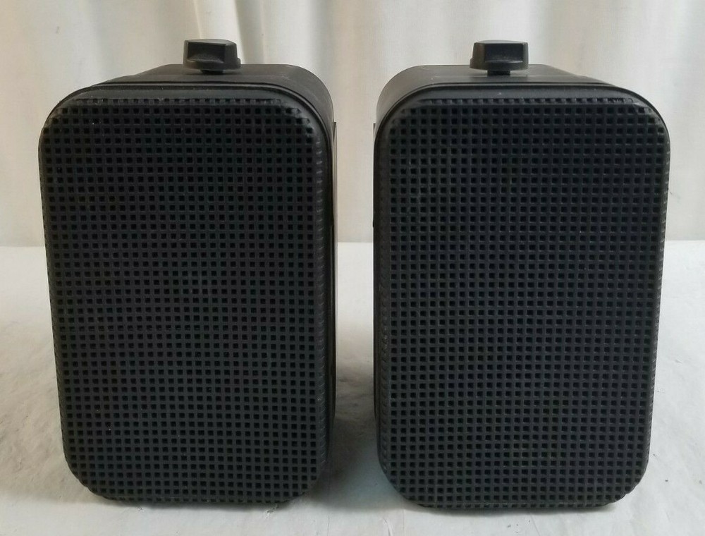 Pair LIFELINE 4.5" x 7" Amplification System Speakers