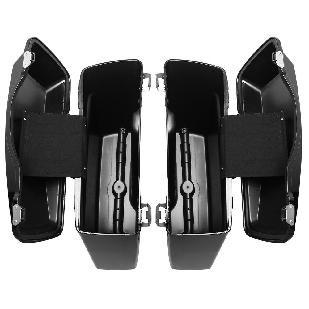 Black Hard Saddlebags Conversion Bracket ABS Plastic BHSCBFFHHS8
