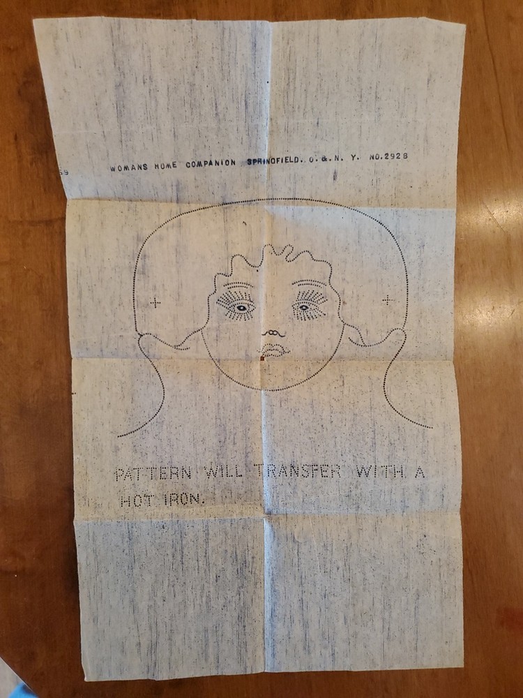 Woman's Home Conpanion Rag Doll Patterns