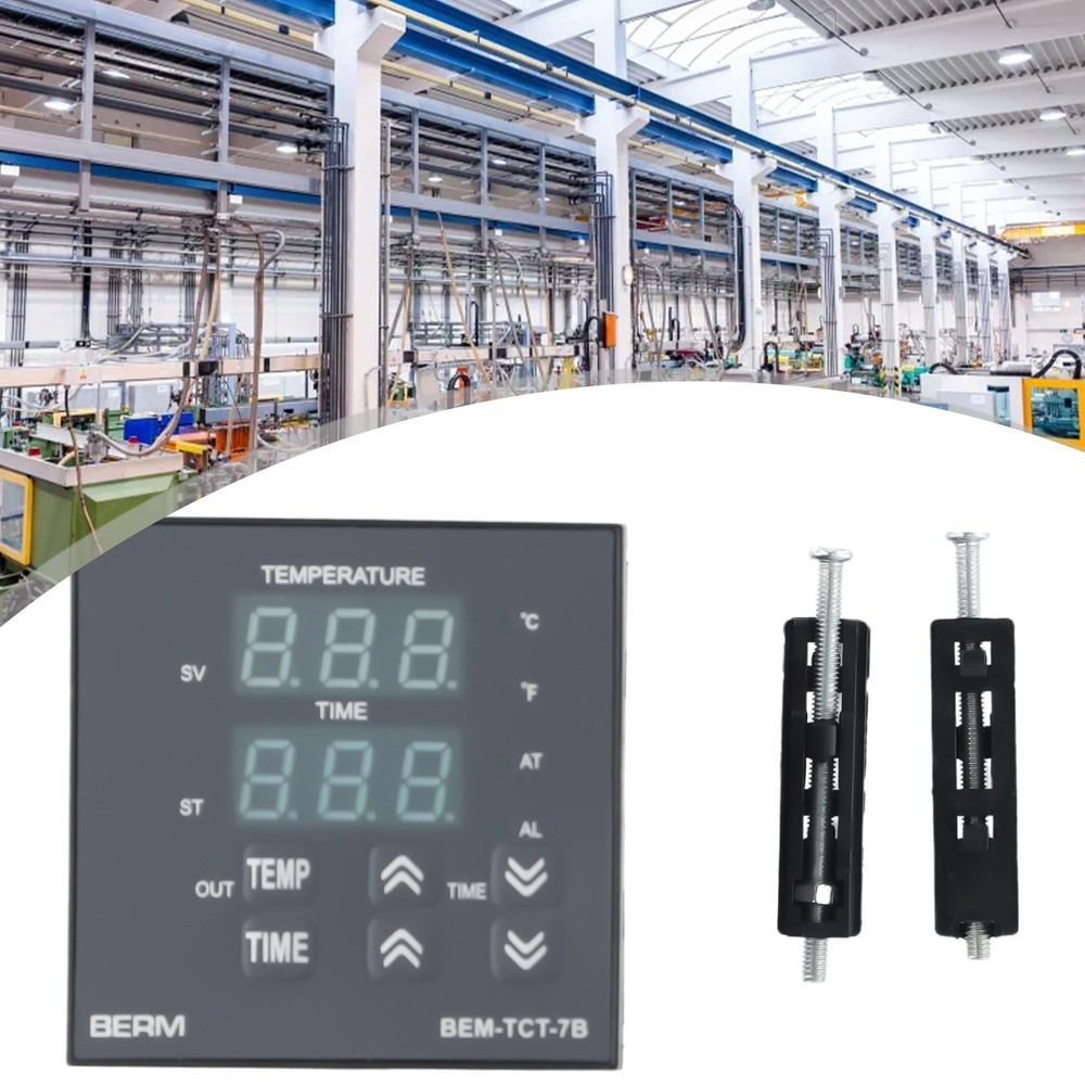 Heavy Duty Heat Press Machine Time Temperature Controller Adjustable Settings