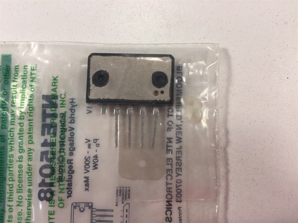 (1) NTE NTE15018 Integrated Circuit TV Fixed Voltage Regulator