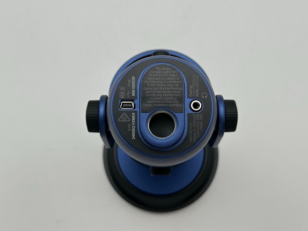 Logitech for Creators Blue Yeti USB Microphone - Midnight Blue