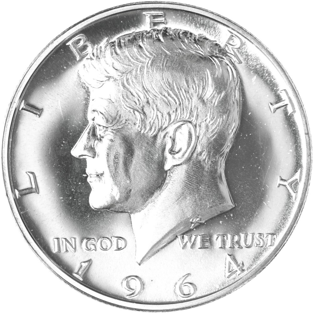 1964 (P) Kennedy Half Dollar Gem Proof 90% Silver