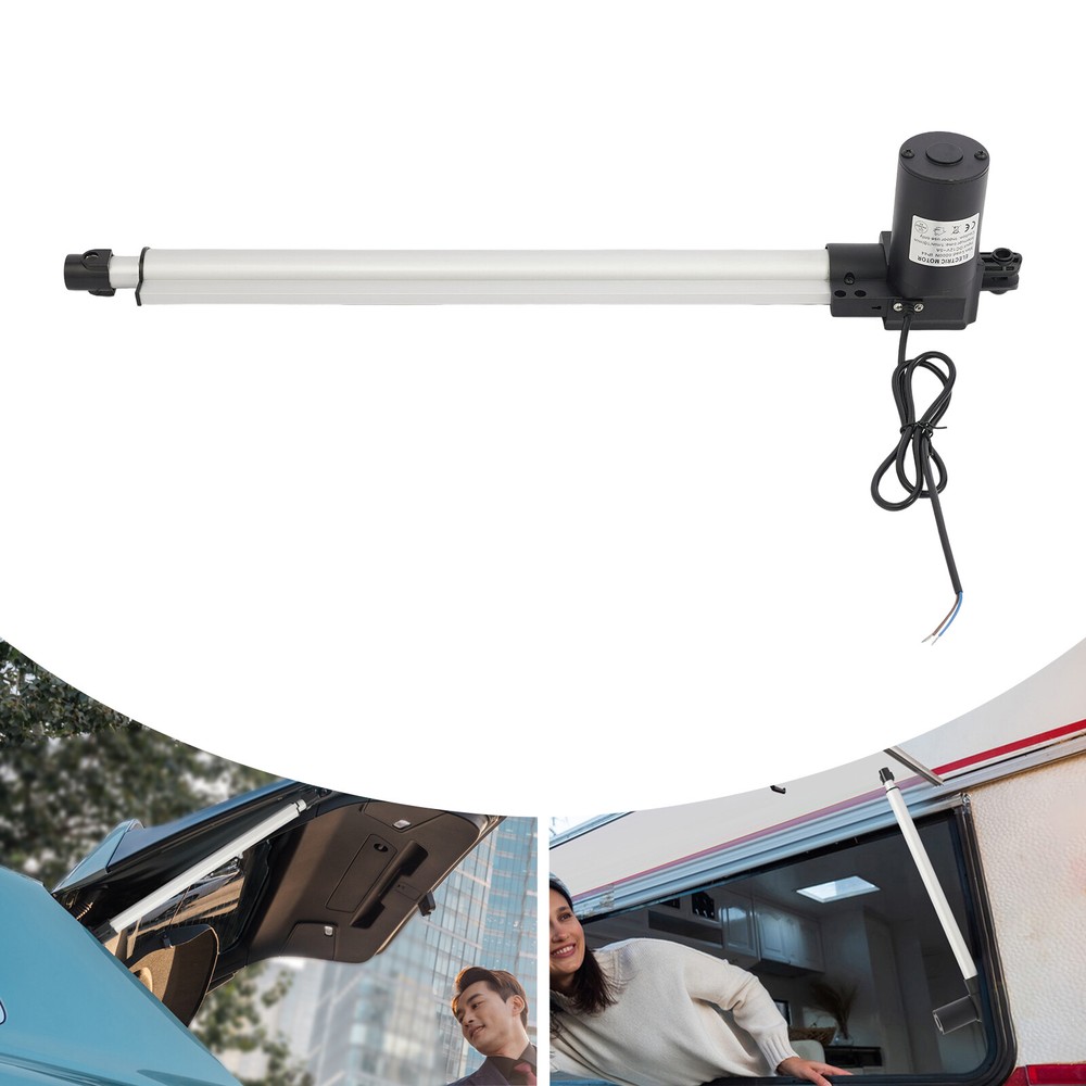 Stroke Actuator 500mm Stroke Length 6000N Pulling Force with Front Switches