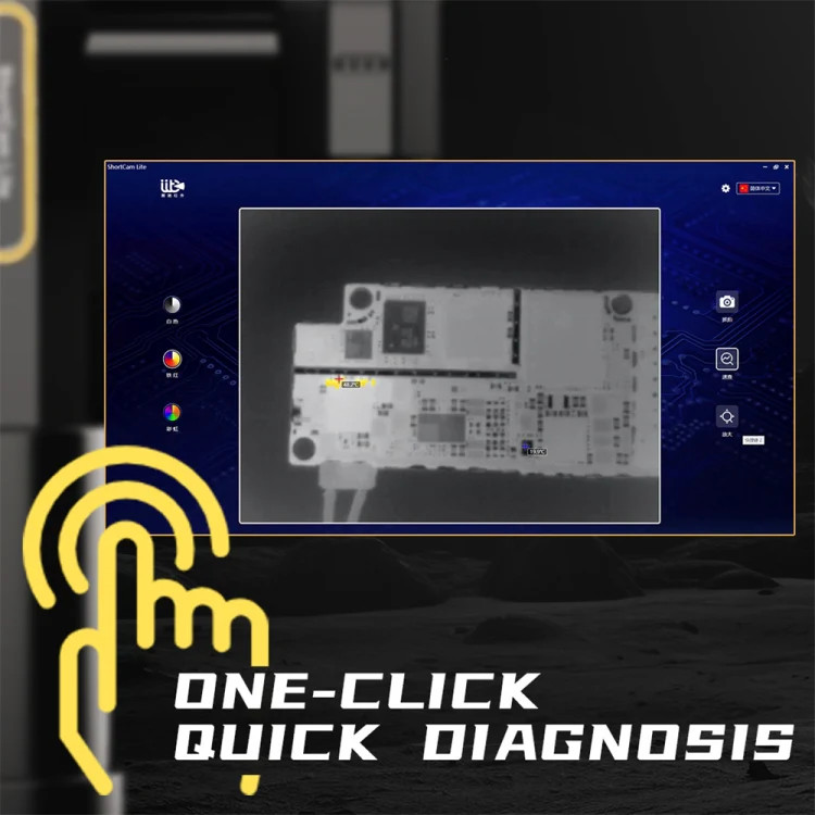 ShortCam Lite Infrared Thermal Camera PCB Diagnostic Tool for Phone Computer Rep
