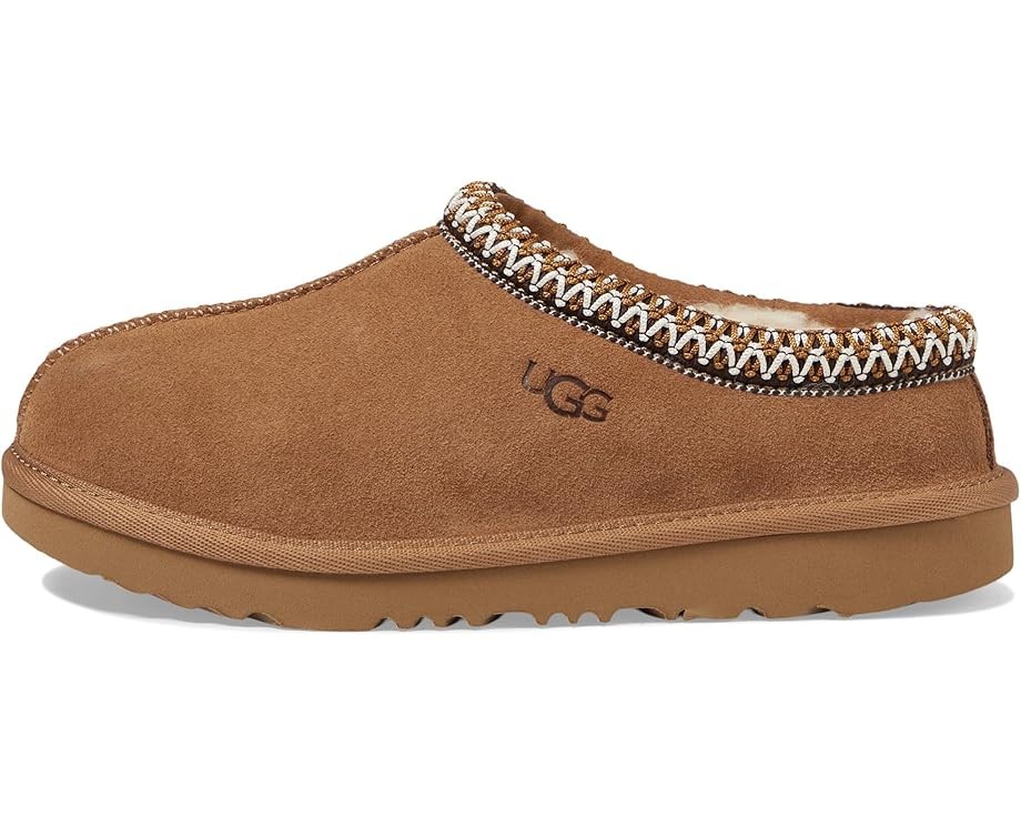UGG Tasman II Slipper Big Kids Suede Upper 1019066K Chestnut 100% Authentic New