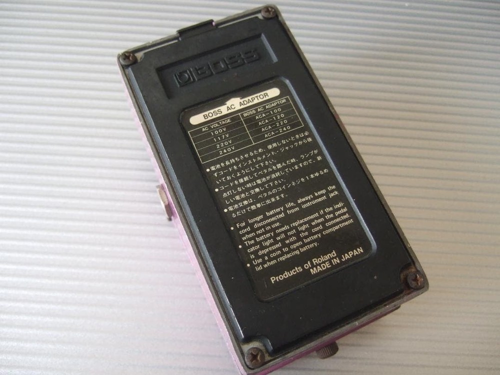 Silver screw initial BOSS BF-2 Flanger Flanger BF2