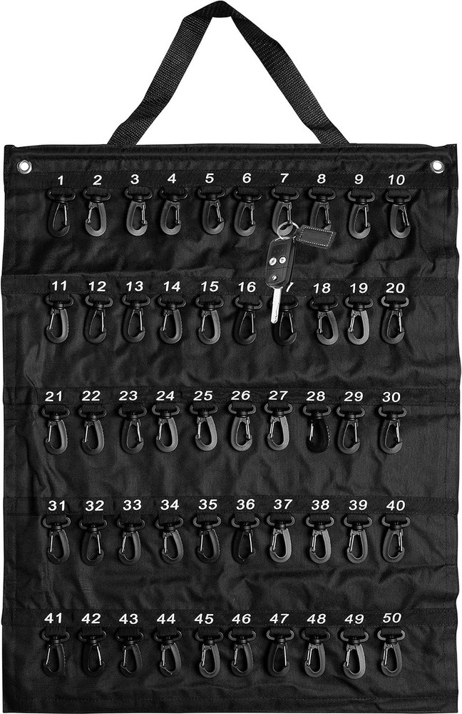 Rollable Key Case, Roll up Key Organizer, Roll up Key Case, Flexible Durable Vin