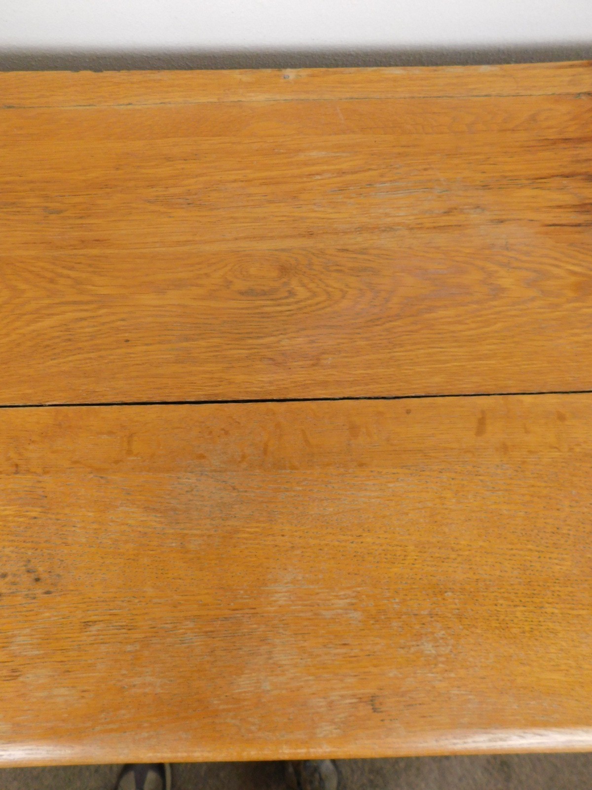 Antique REAL DEAL c1915 ALL Original Oak Ice Box Bar Counter Refrigerator VG HOT