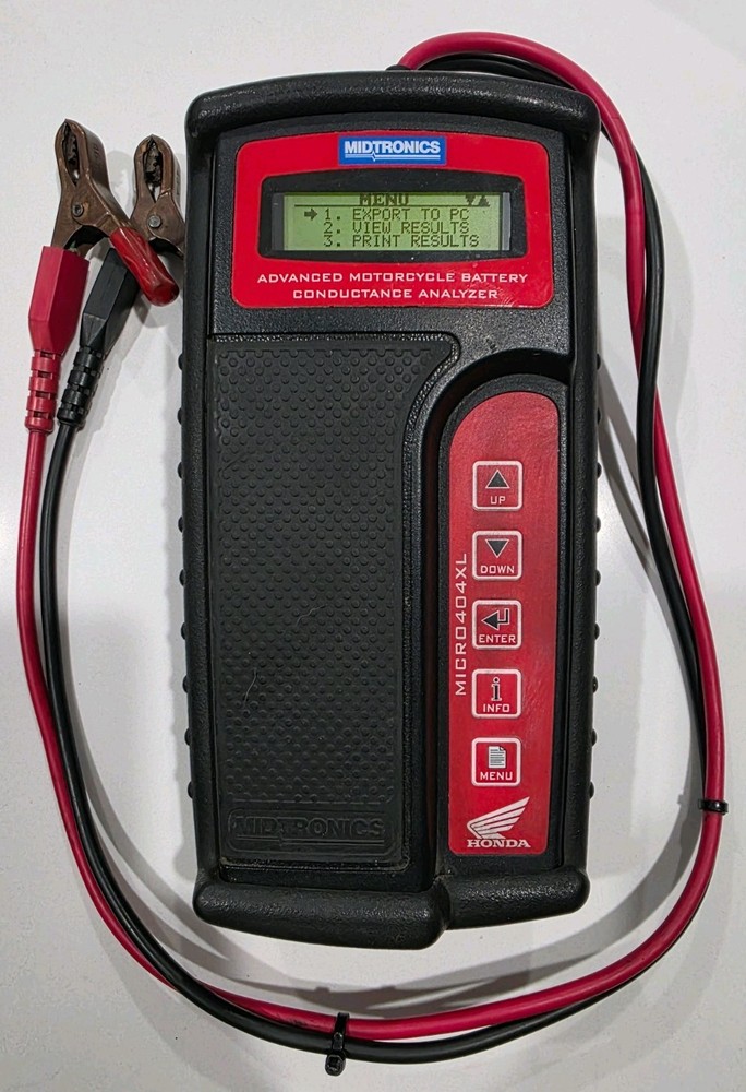 Honda Midtronics Micro404XL Advanced Motorcycle Battery Conductance Analyzer