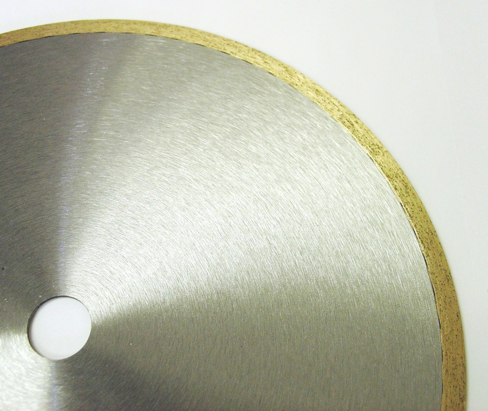 10” x .032" Sintered Metal Bond Continuous Rim Diamond Lapidary Blade-5/8" Arbor