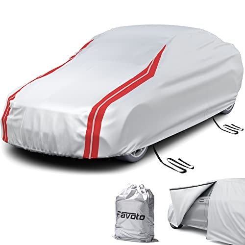 Car Cover Waterproof Outdoor - (2008-2024) Custom Fit for Dodge Challenger