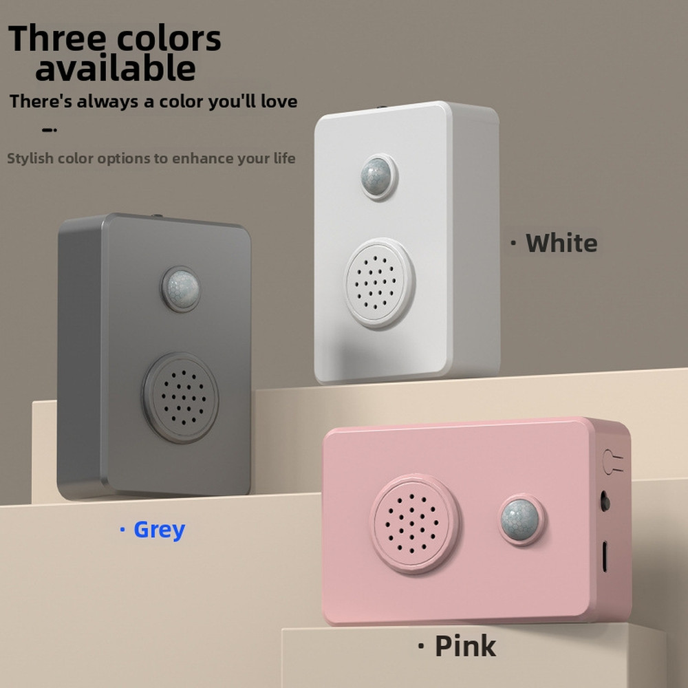 Entry Detection Alarm with Customizable Voice Message for Retail Space