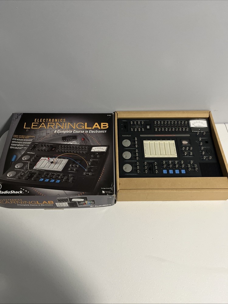Radio Shack Electronics Learning Lab Cat No. 28-280 Manuals + Tested NICE