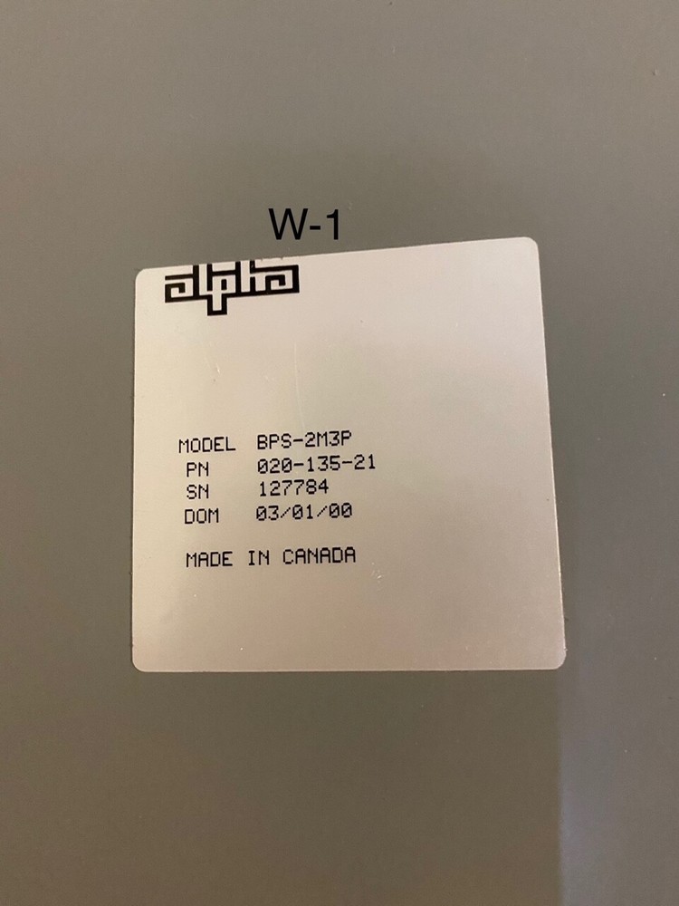 Alpha BPS-2M Bypass System BPS-2M3P(S6LLST4507)