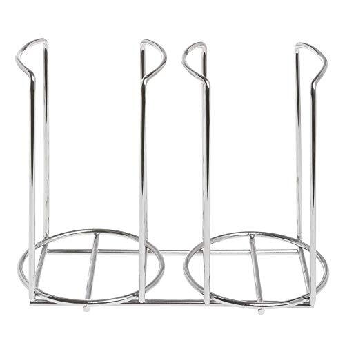 HUBERT® Wire Two Cup/Lid Holder - Chrome