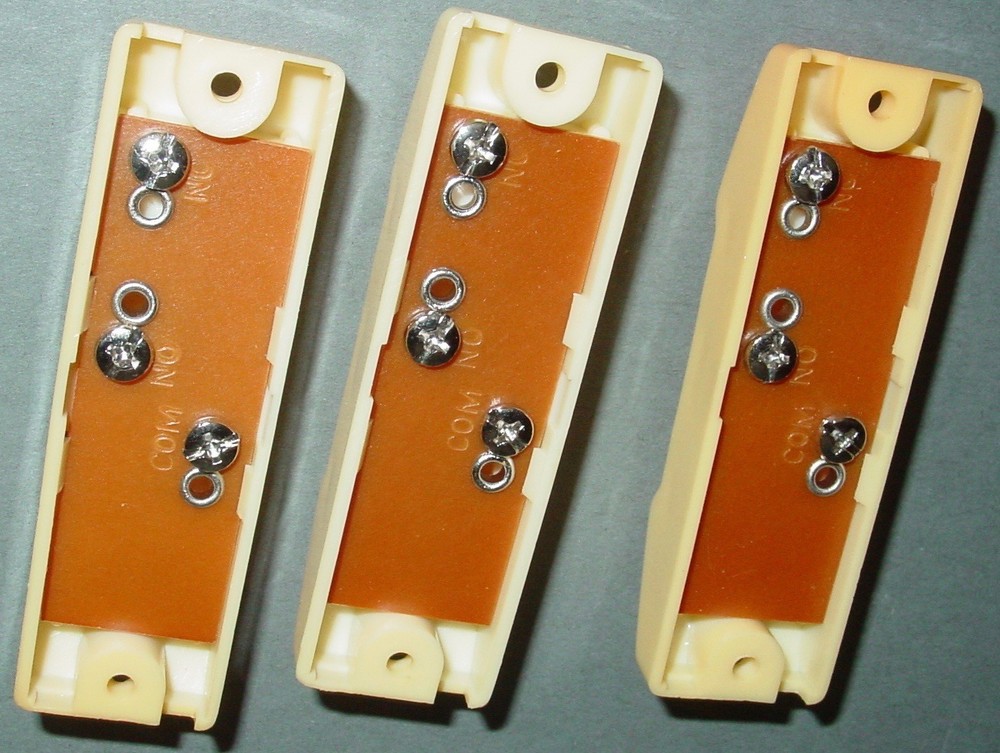 3 Panic Push Button Alarm Surface Mount Emergency Security Trigger Switches NOS