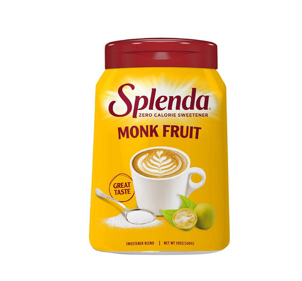 SPLENDA Monk Fruit Zero Calorie Plant Based 19 oz