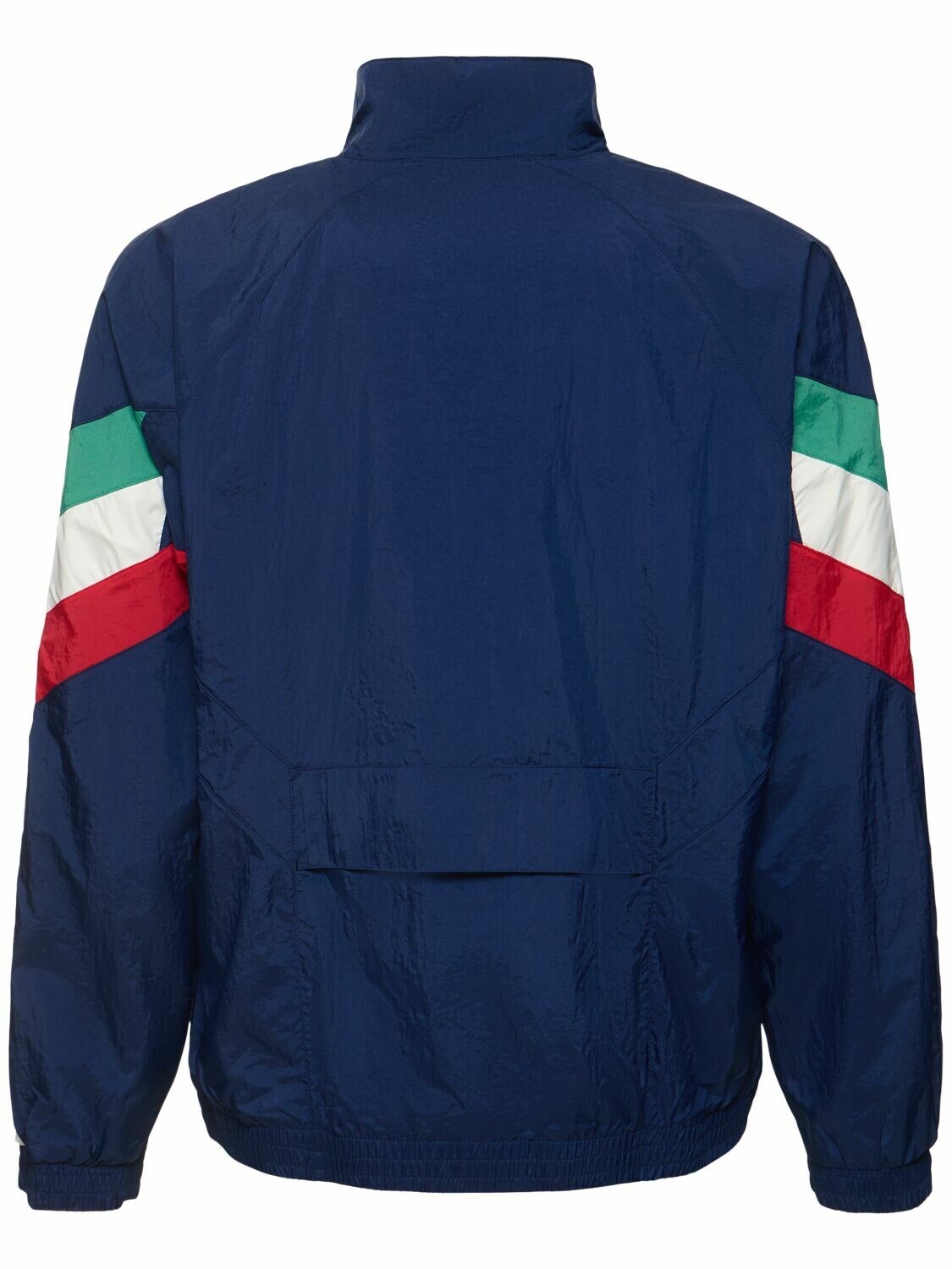 adidas Italy Originals Track Top Woven Track Jacket Retro Blue Classic Men Size