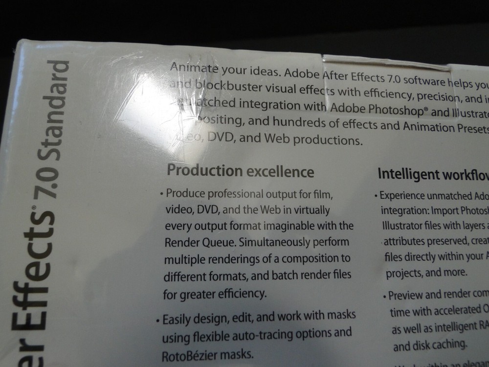 Adobe After Effects 7.0 Standard - Macintosh