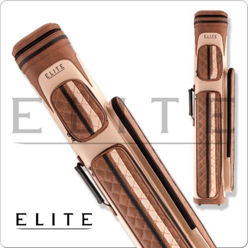 Elite Vintage ECV35 Pool Cue Case - Chestnut