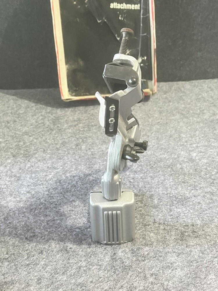 Vtg 1980’s ETC Industries Grinding/Drill Bit Sharpener Attachment Workshop Tool