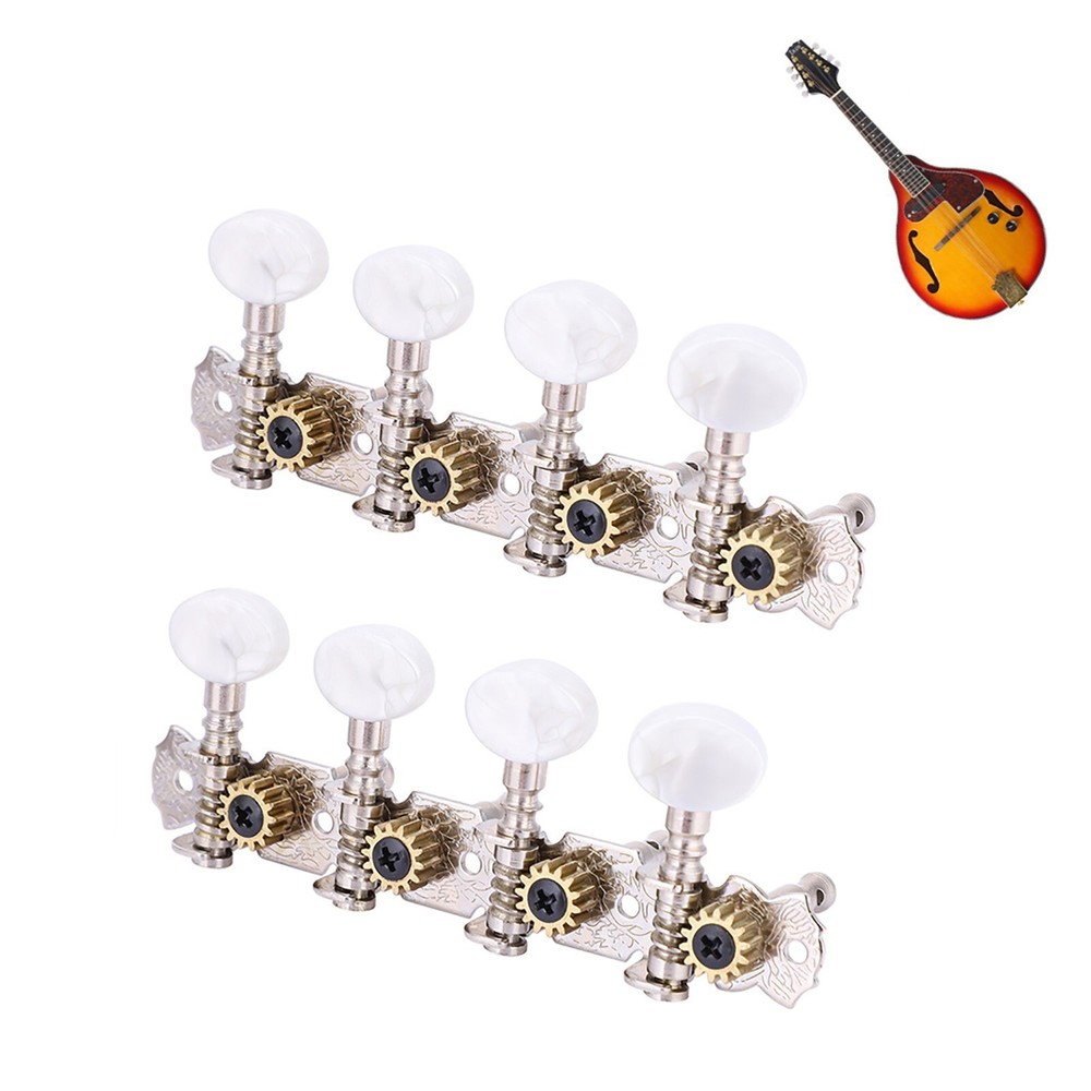 Mandolin Machine Heads String Tuning Pegs 4L4R for Mandolin Instruments