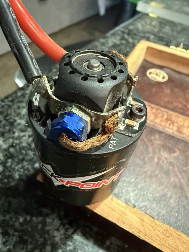 Team Checkpoint 10x2 Double Brushed Modified RC Motor! Tested !!