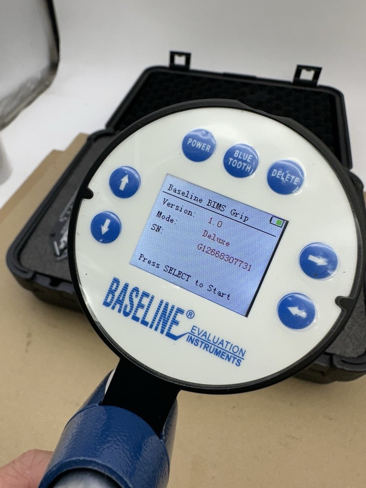 Baseline BIMS Digital Hand Dynamometer Grip Strength Testing Pinch Gauge 3pc Set