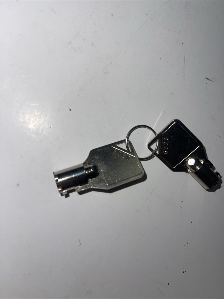 (2) Keys for Vending Or Arcade 6020