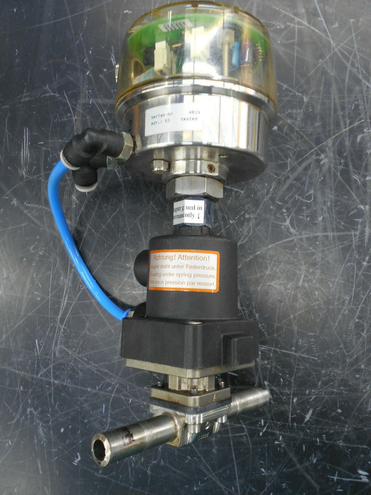 GEMU 2015115 DIAPHRAGM VALVE W/ CONTROLLER AND 0.5" BUTT WELD